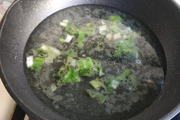菠菜丸子粉丝汤的做法图解6