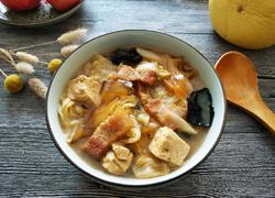 白菜五花肉炖冻豆腐