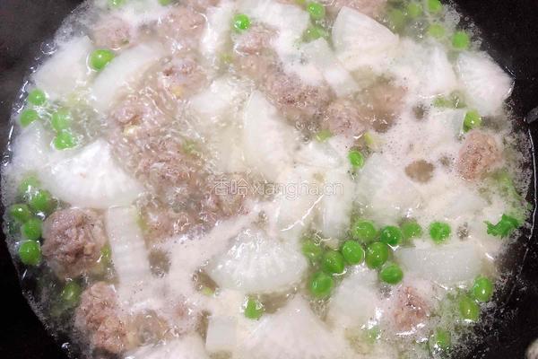 萝卜肉丸汤的做法图解14