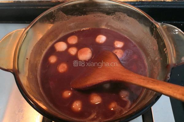 红豆沙丸子汤的做法图解16