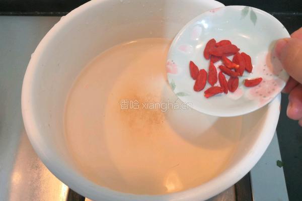 枸杞荠菜蛋汤的做法图解7