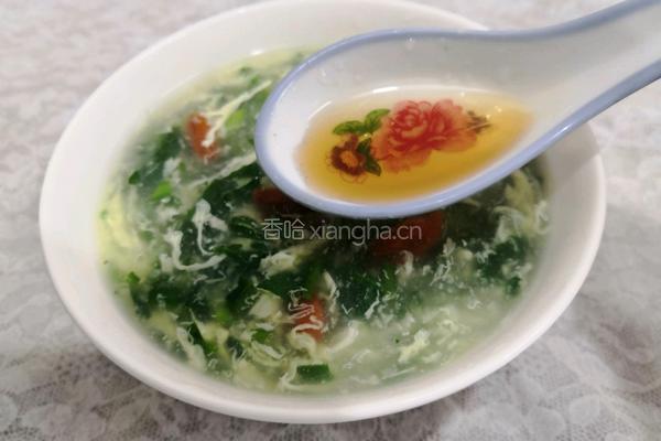 枸杞荠菜蛋汤的做法图解15