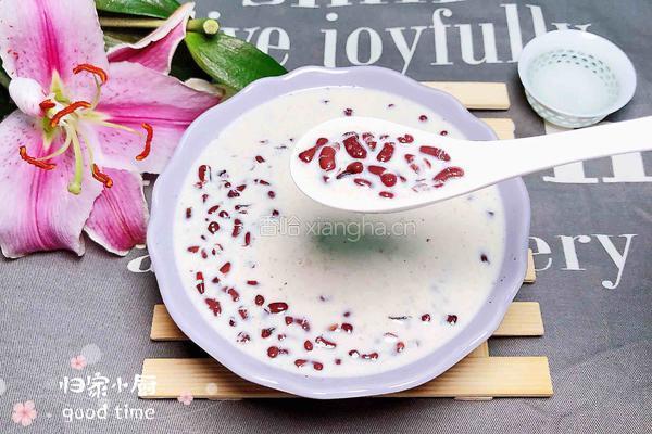 红豆牛奶汤（调经补血）的做法图解12
