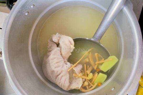 药膳猪肚的做法图解6