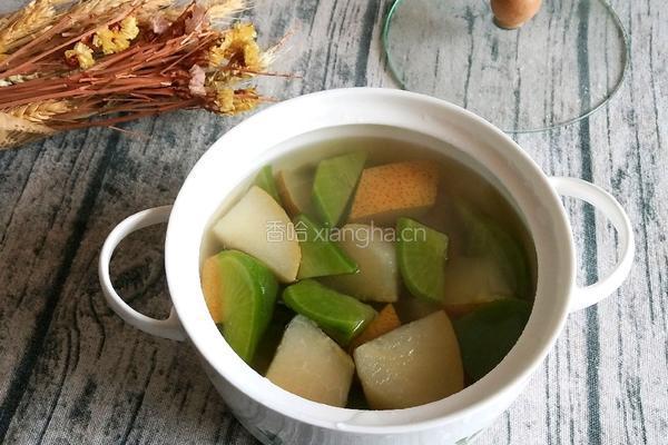 青萝卜雪梨汤的做法图解16