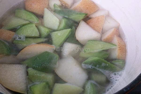 青萝卜雪梨汤的做法图解14