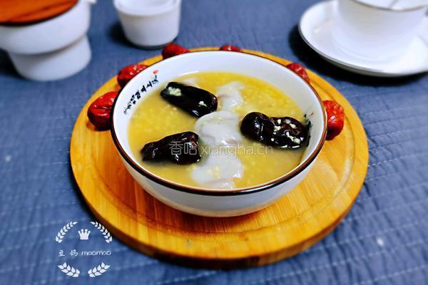 小米红枣圆子汤的做法图解10