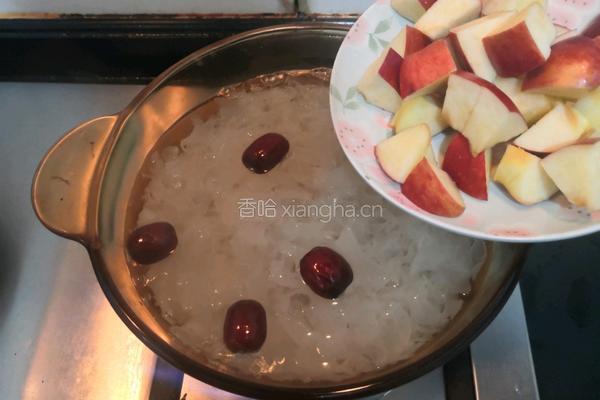 苹果银耳红枣汤的做法图解11