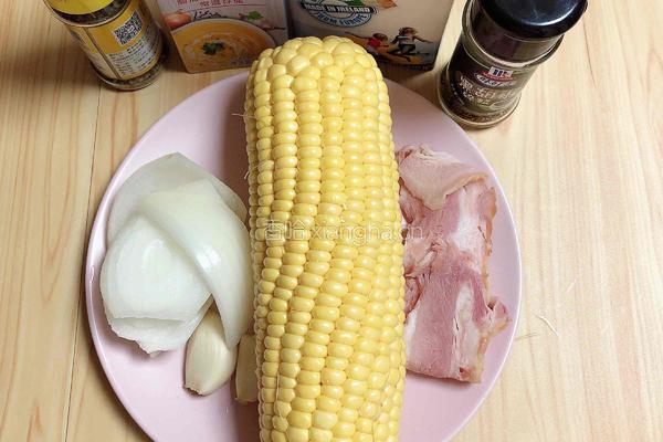 奶油玉米浓汤的做法图解1