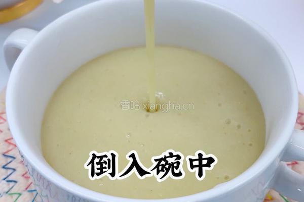 香蕉小米糊的做法图解7