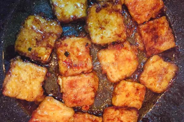 香煎豆腐的做法图解10