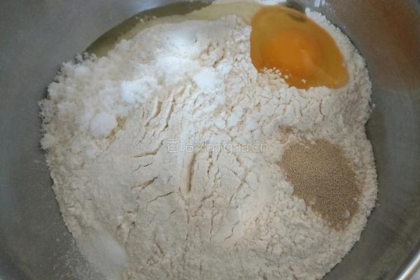 葡萄干面包（11寸模具不用揉出手膜）的做法图解4