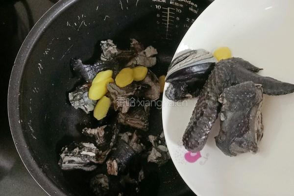 乌鸡山药汤的做法图解6