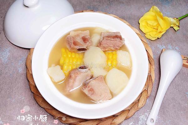 玉米山药排骨汤的做法图解16
