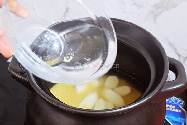 小米红药粥的做法图解5