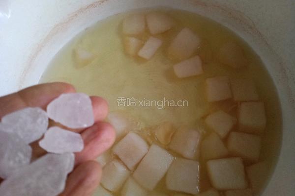 冰糖雪梨百合糖水的做法图解7