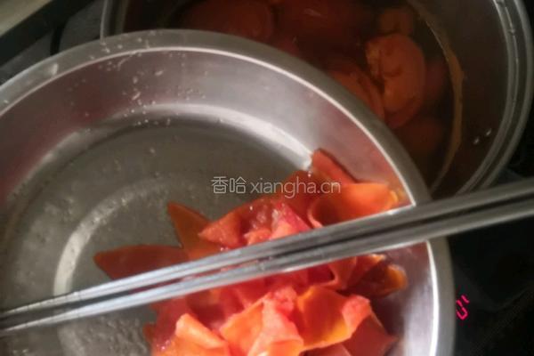 番茄紫菜蛋花汤的做法图解4
