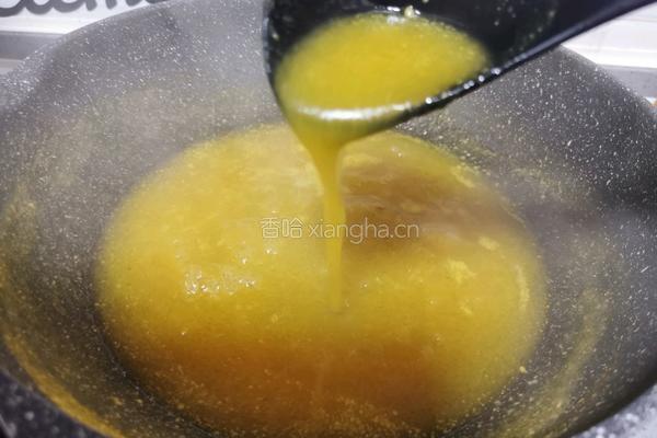 桃胶南瓜松子羹的做法图解8