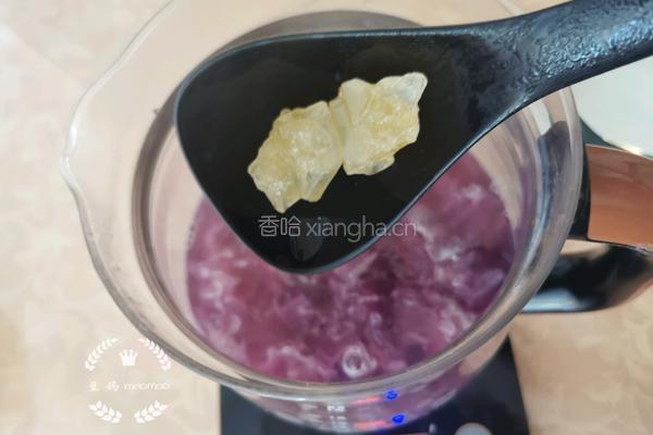 银耳紫薯羹的做法图解9
