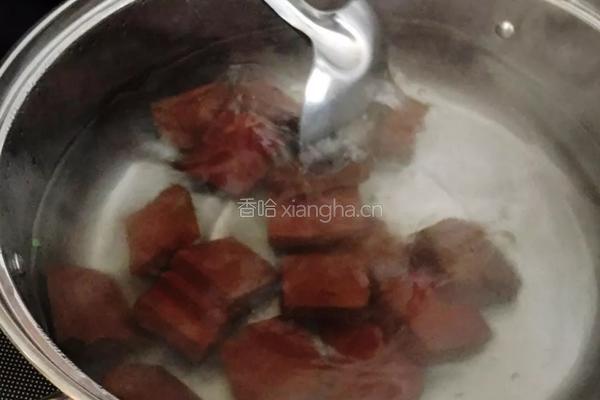 韭菜猪血汤的做法图解2