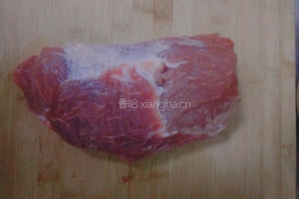 家常水煮肉片的做法图解1