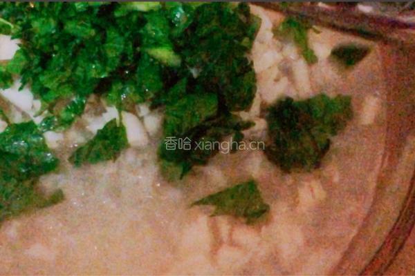 蔬菜粥的做法图解4