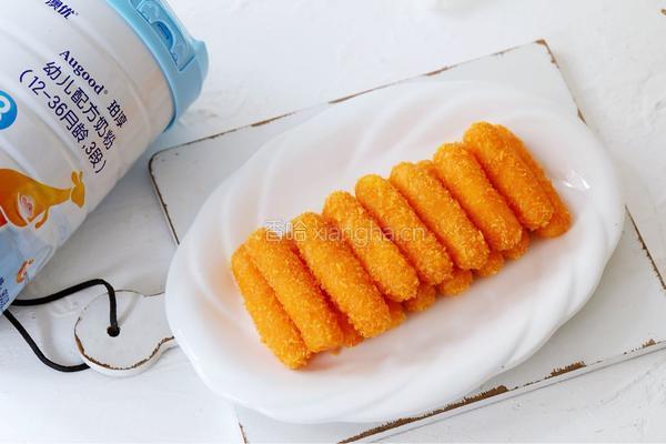 奶香芝士红薯棒的做法图解20
