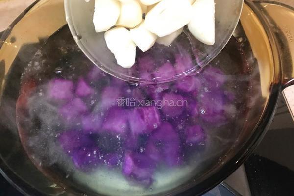 紫薯马蹄糖水的做法图解7