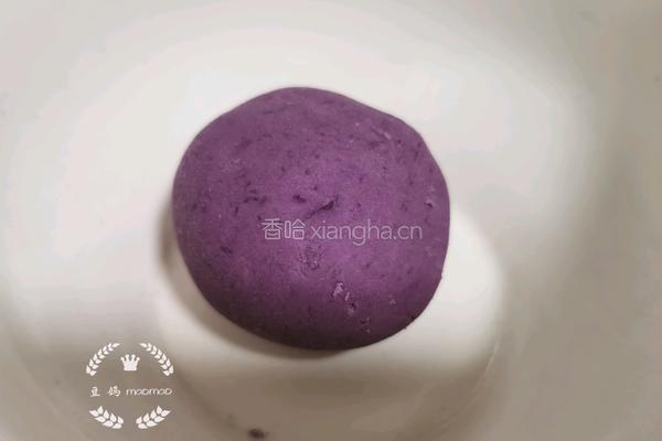 醪糟紫薯圆子汤的做法图解3