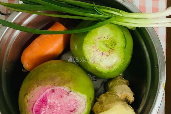 萝卜圆子的做法图解1