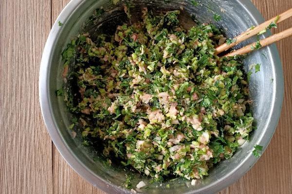 香菜肉饼的做法图解6