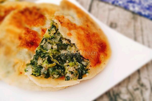 香菜肉饼的做法图解14