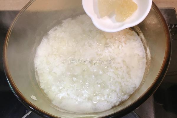 米酒冰糖雪梨羹的做法图解6