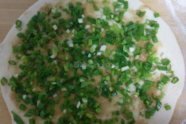 油酥香葱饼的做法图解2