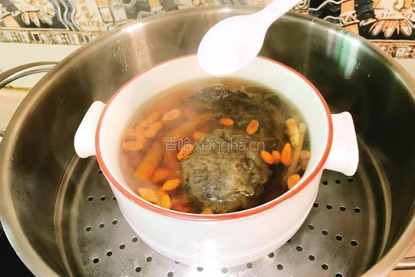 雪莲花炖排骨的做法图解10
