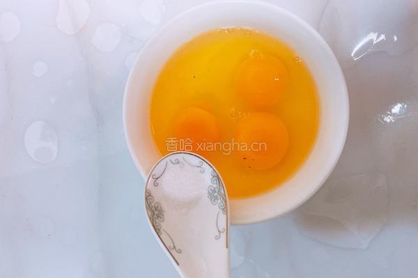 香葱炒鸡蛋的做法图解2