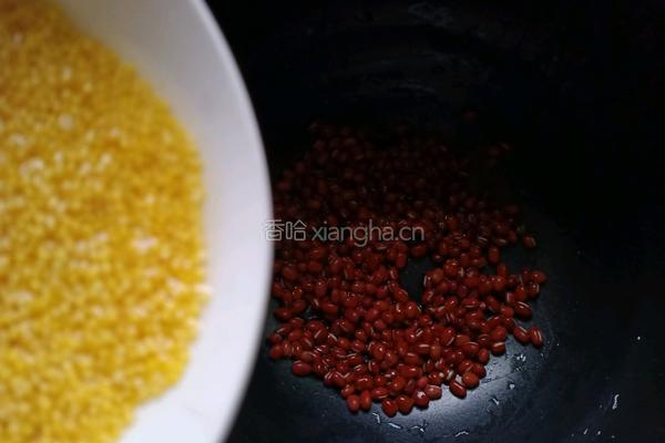 红豆小米粥的做法图解4