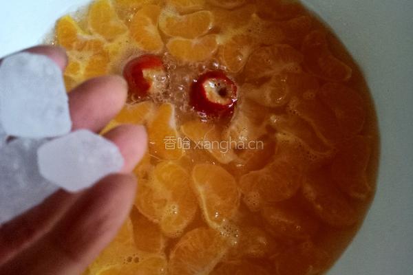 山楂橘子糖水的做法图解6
