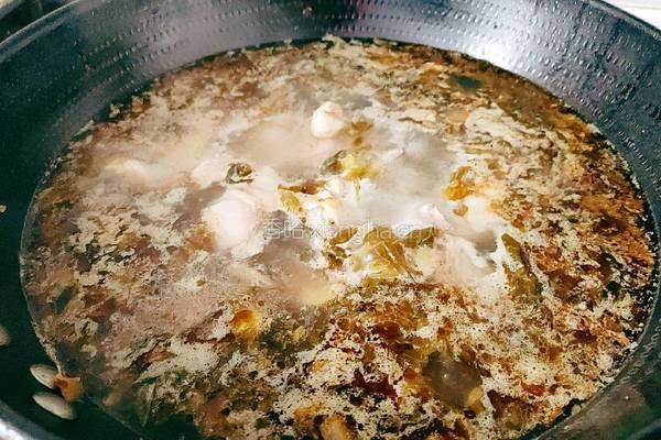 木耳酸菜粉丝老鸭汤的做法图解12