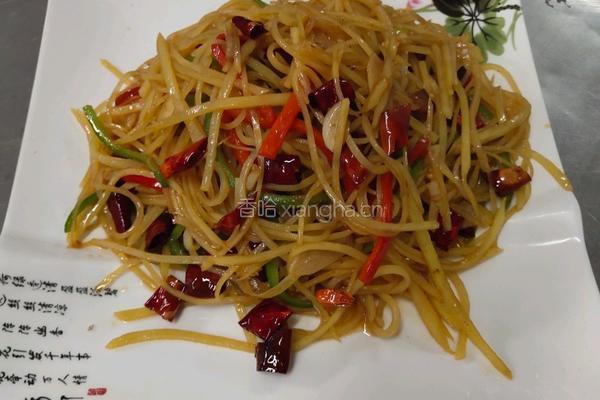 酸辣土豆丝的做法图解13