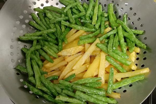 刀豆土豆的做法图解3