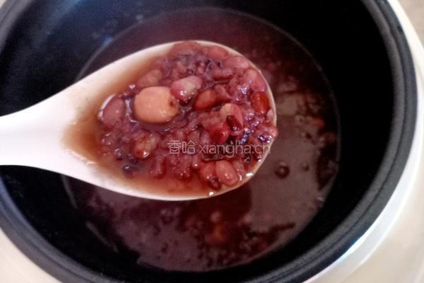 红豆莲子羹的做法图解11