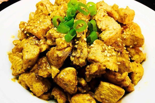 孜然鸡胸肉的做法图解10