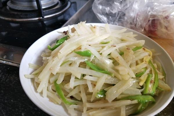 青椒土豆丝