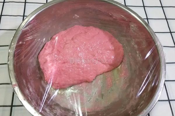 火龙果面包（不用揉出手膜）的做法图解7