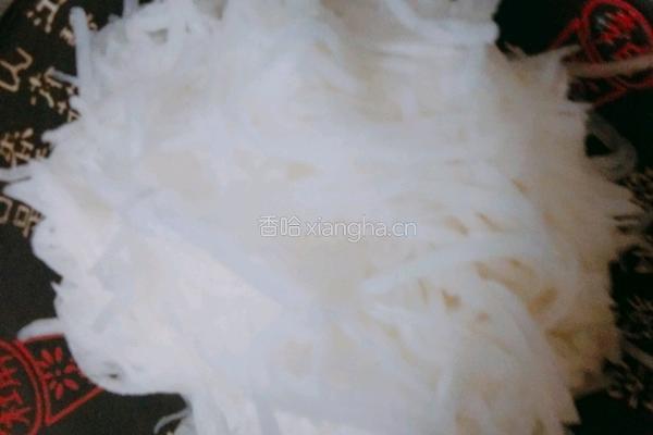 川味箩卜丝的做法图解5