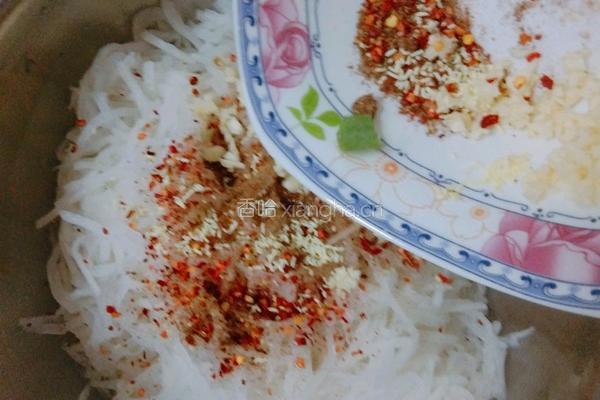 川味箩卜丝的做法图解6