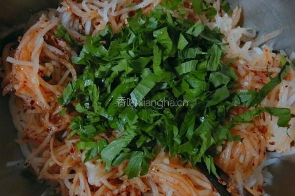川味箩卜丝的做法图解9