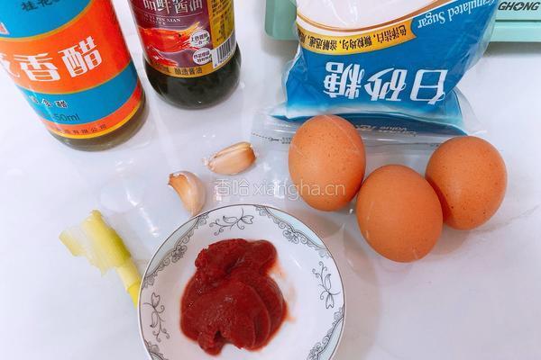 糖醋荷包蛋的做法图解1