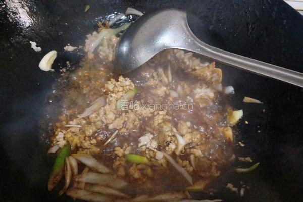 肉沫茄子的做法图解5